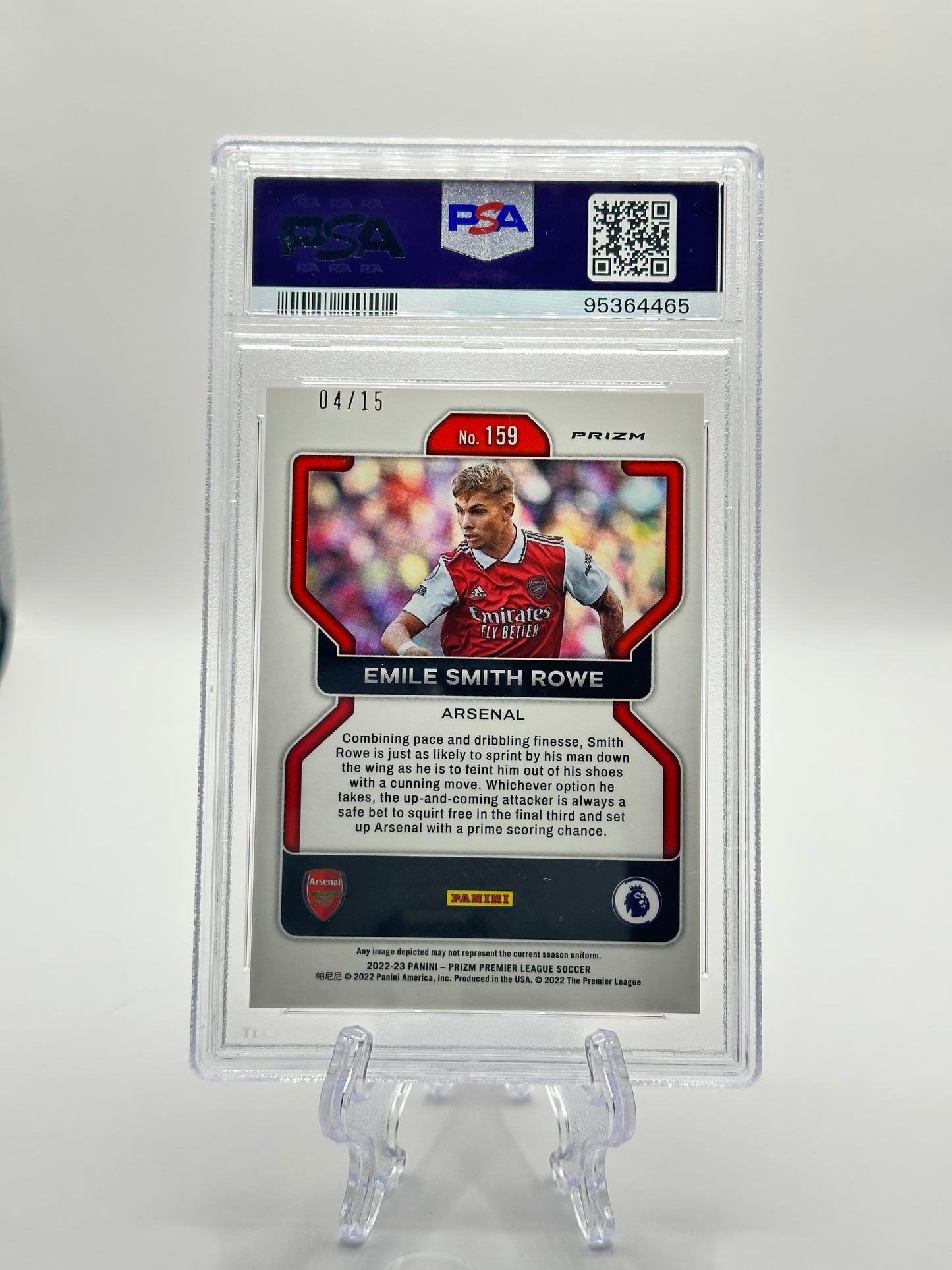Emile Smith Rowe (Red Stars Prizm) | Arsenal 2022