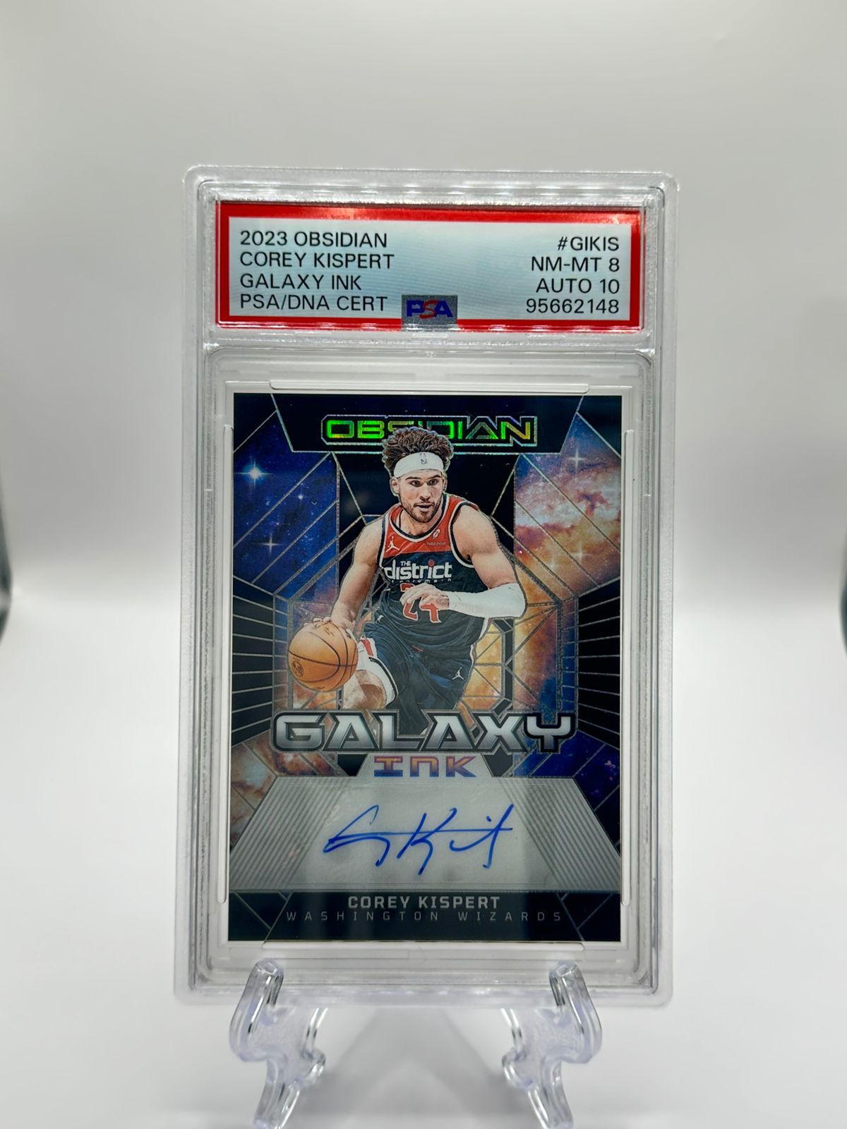 Corey Kispert (Galaxy Ink) | Washington Wizards 2023 (Autografiada)