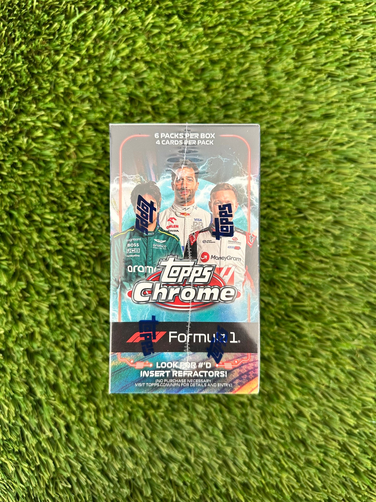 2024 Topps Chrome Blaster Box F1