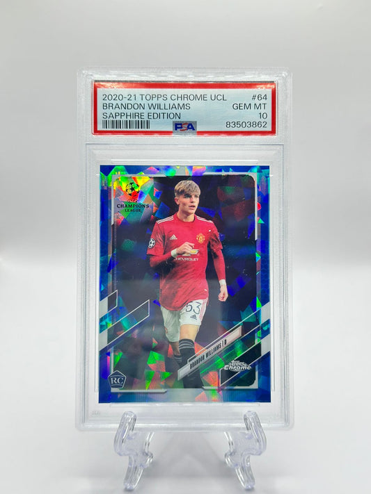 Brandon Williams (Sapphire Edition) Rookie Card | Manchester United 2020/21