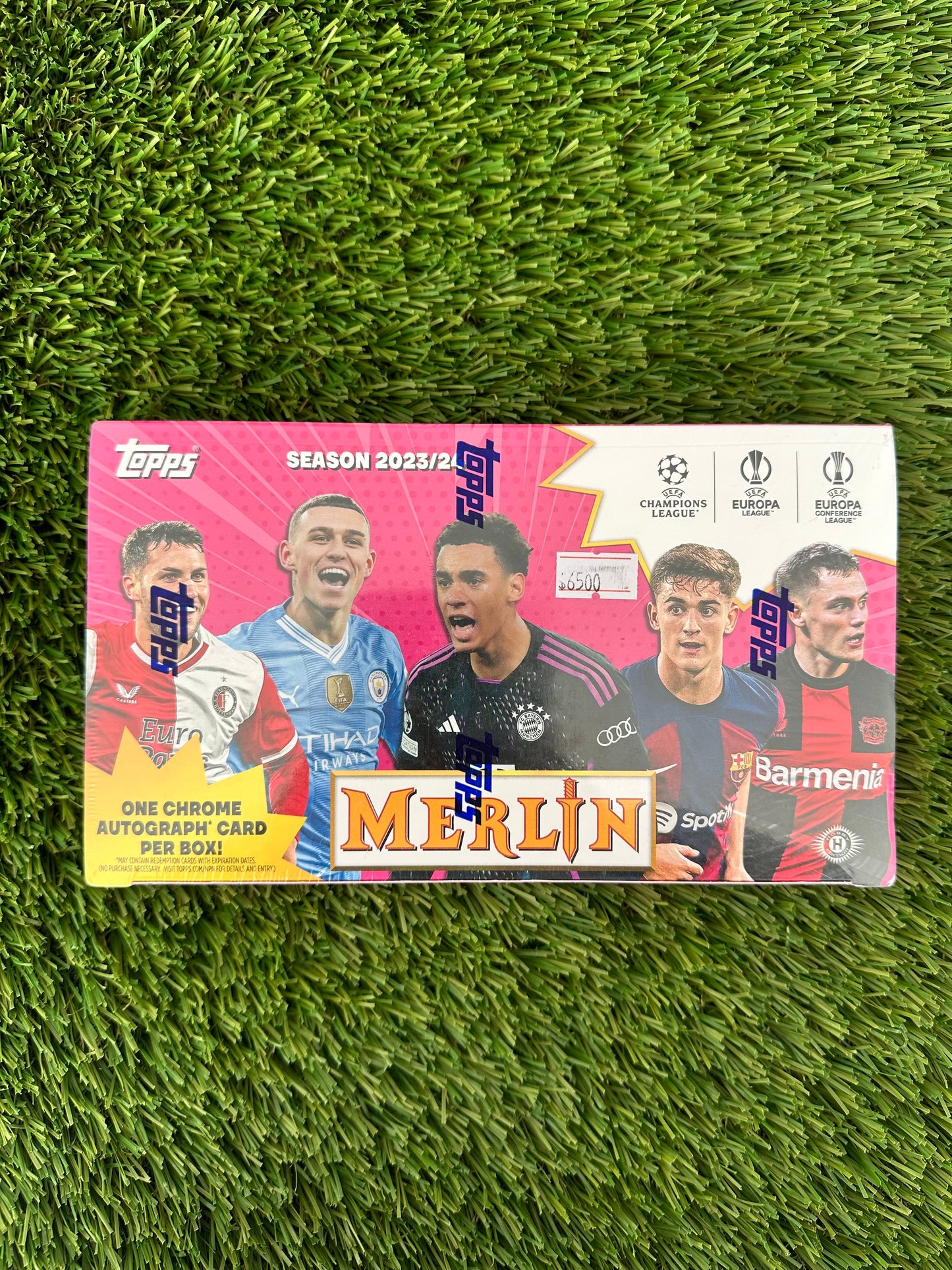 2023/24 Topps Merlin Hobby Box Soccer