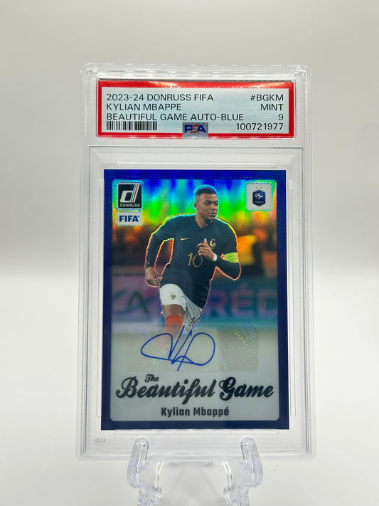 Kylian Mbappe (Blue Auto) | Francia 2023/24 (Autografiada)