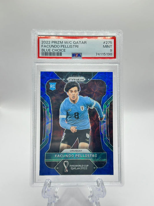 Facundo Pellistri (Blue Choice) Rookie Card | Uruguay 2022