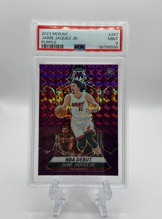 Jaime Jaquez Jr. (Purple) Rookie Card | Miami Heat 2023