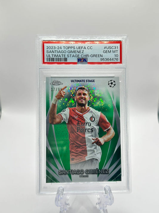 Santiago Gimenez (Ultimate Stage Chrome Green) | Feyenoord 2023/24